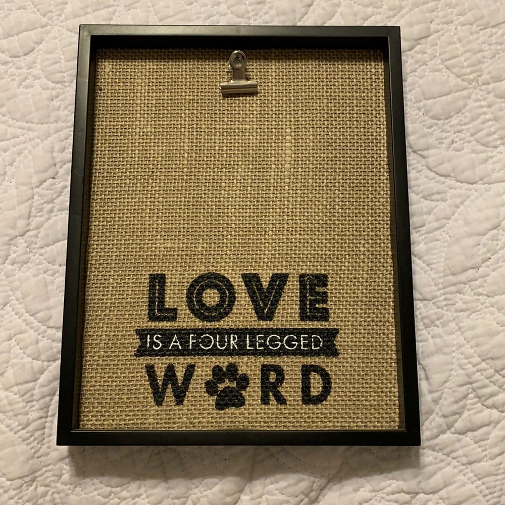 Farmhouse decor pet picture frame